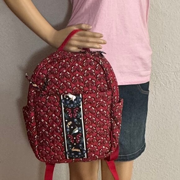 Vera Bradley Small Backpack in Enchanting Flowers NWT - Picture 9 of 12